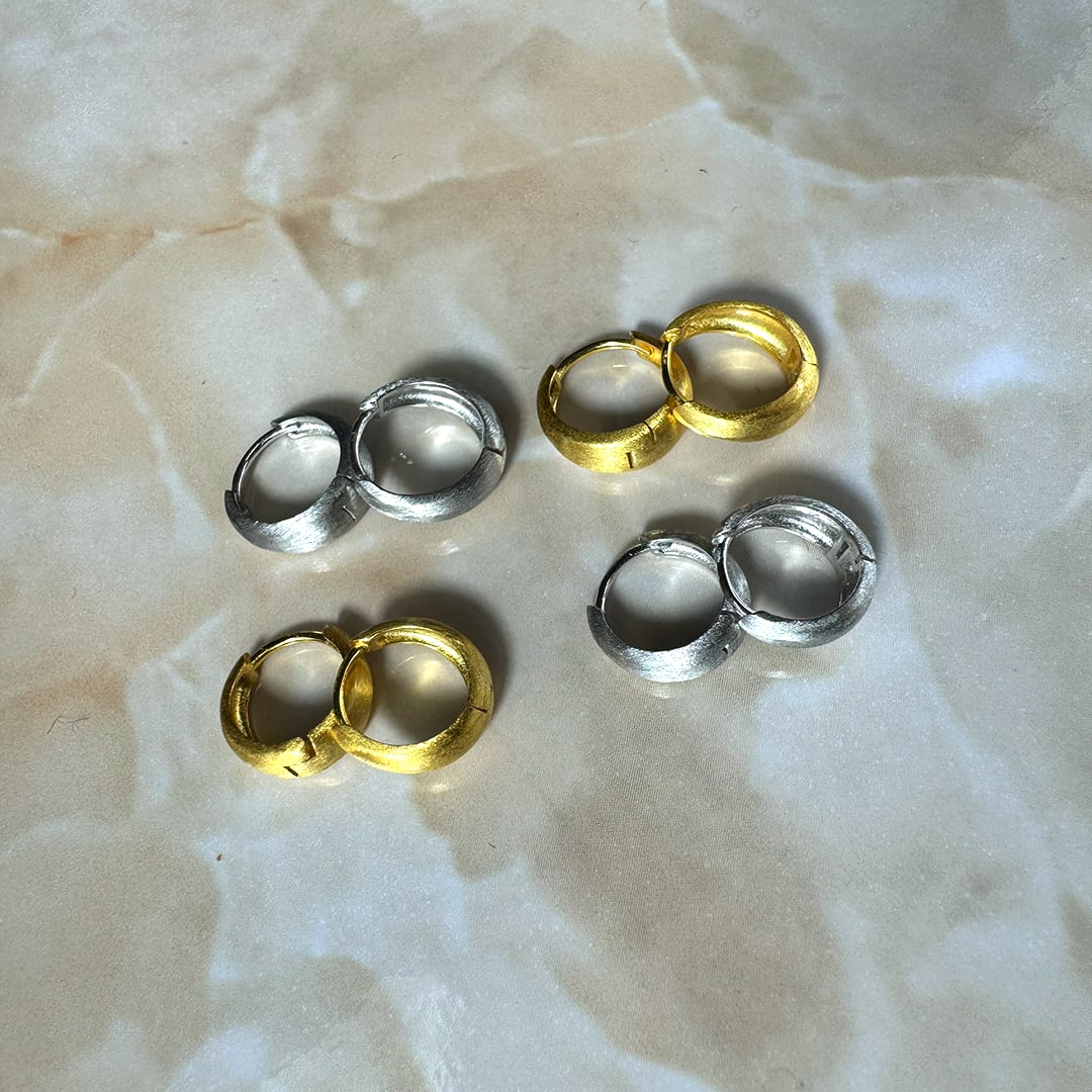 【片耳】P38/drop-mattピアス