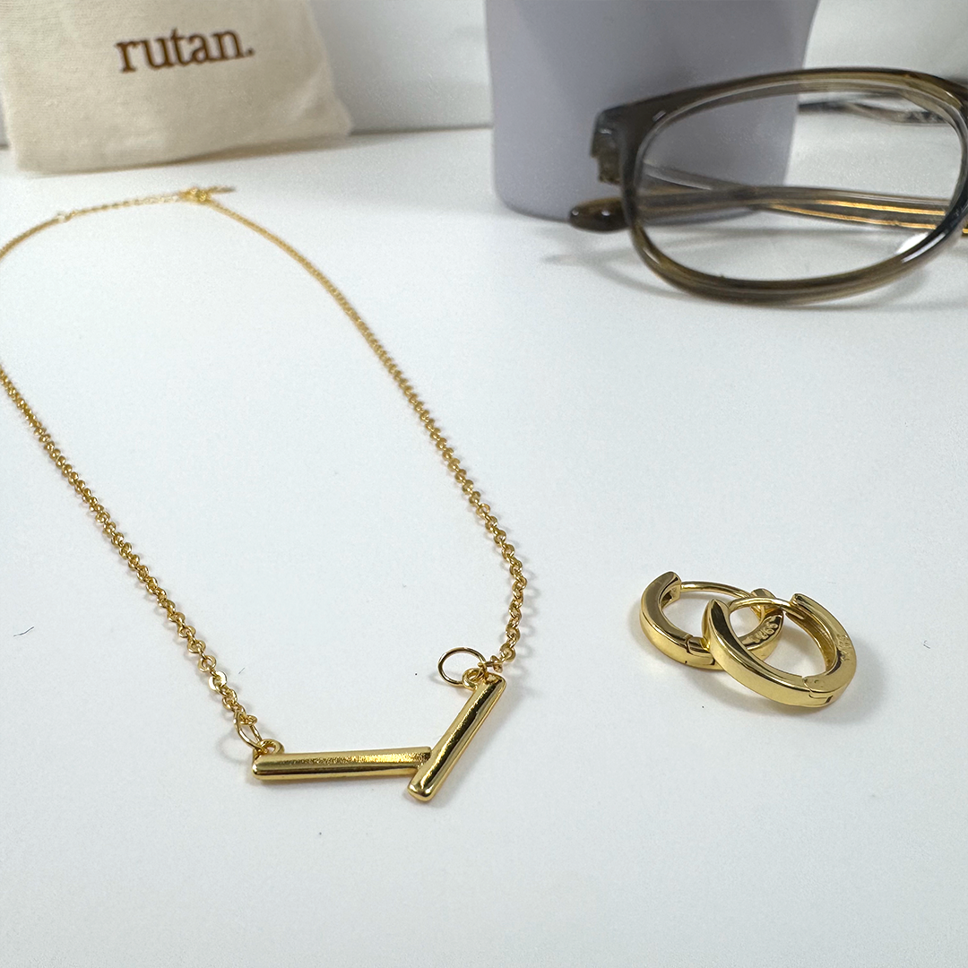 C3/ピアス+ネックレス flatセット