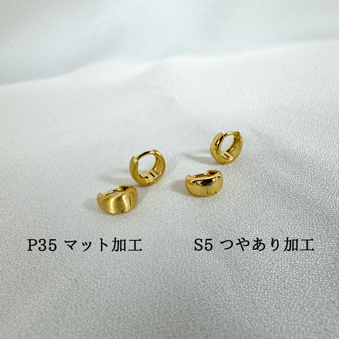 【片耳】P35/drop-mattミニピアス