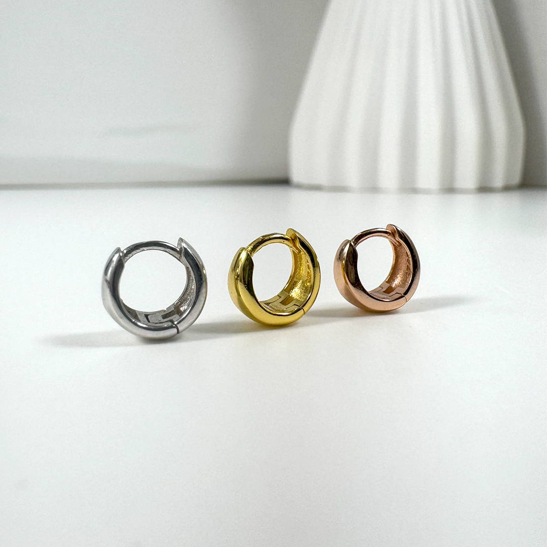 S5/dropミニピアス(ピンクゴールド)