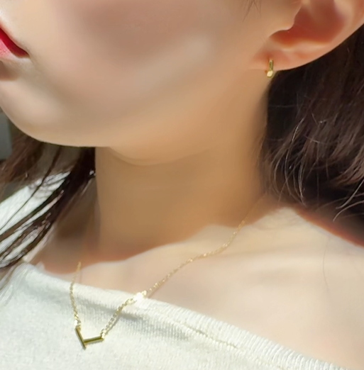 C3/ピアス+ネックレス flatセット