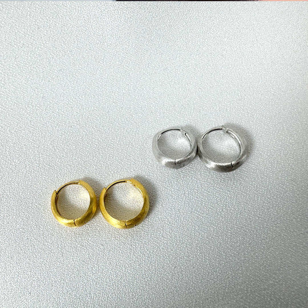 P38/drop-mattピアス