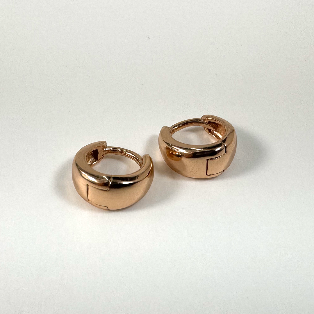 S5/dropミニピアス(ピンクゴールド)
