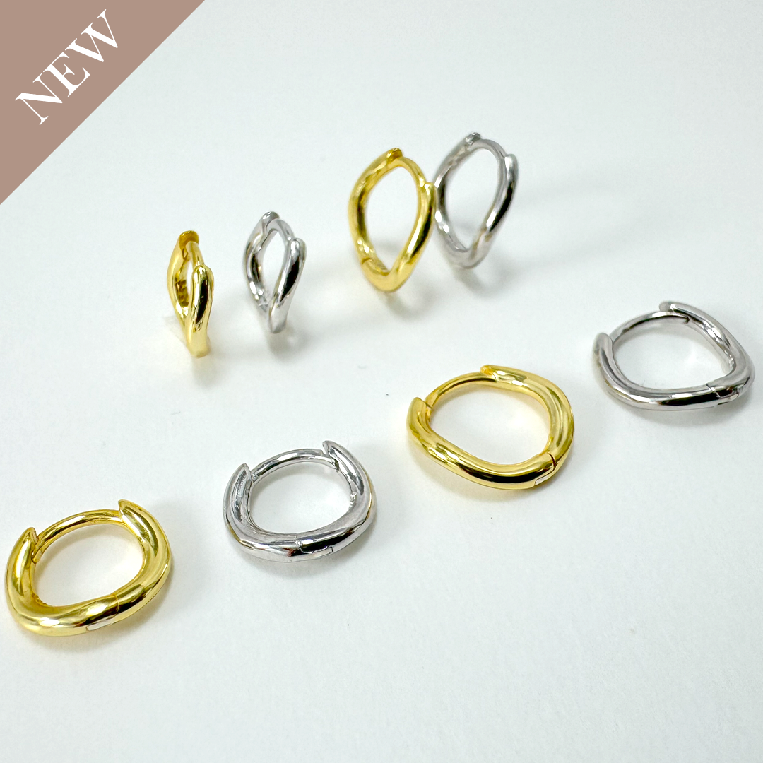 P45/waveミニピアス