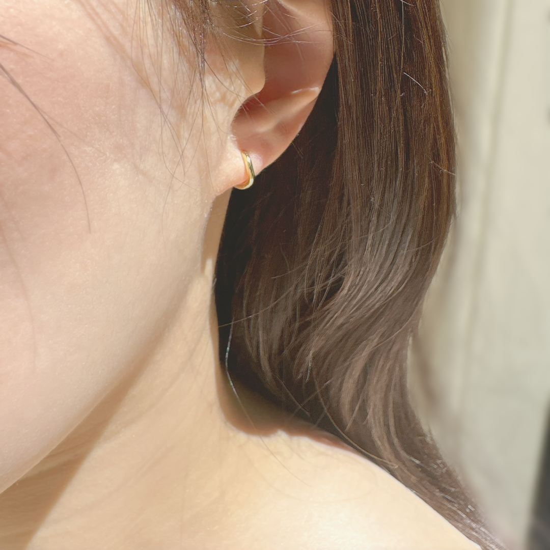 P45/waveミニピアス