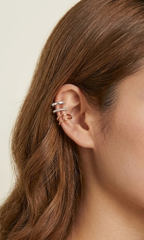 E6/SnuggleCZ(スナグルCZ) イヤーカフ