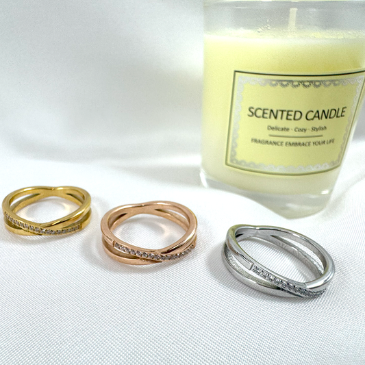 R10/Crossストーンリング