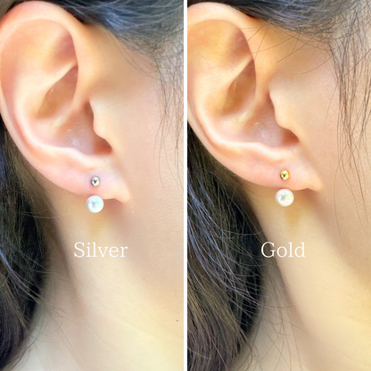 P28/poundパールピアス