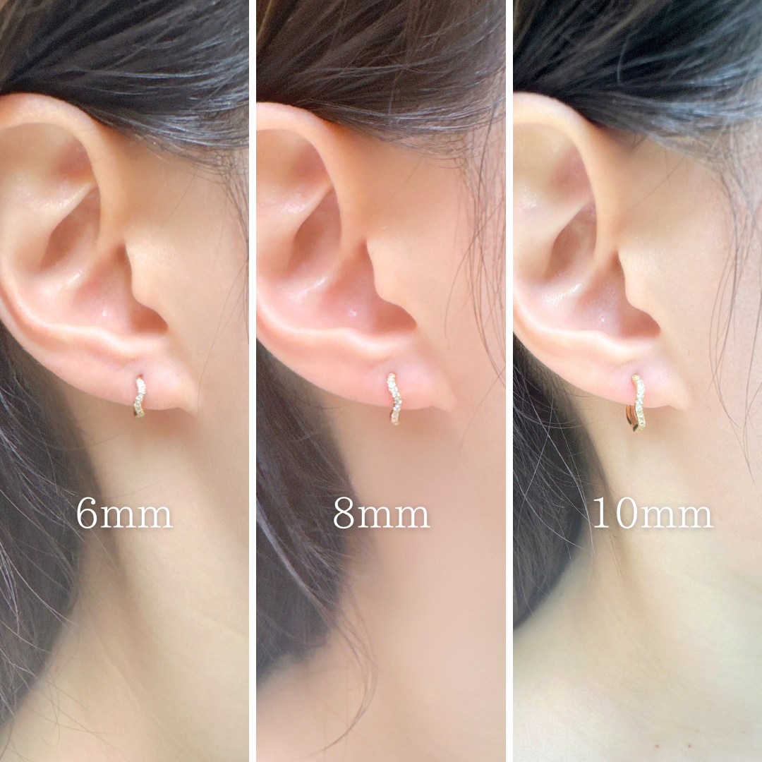 P34/stellaジルコンピアス