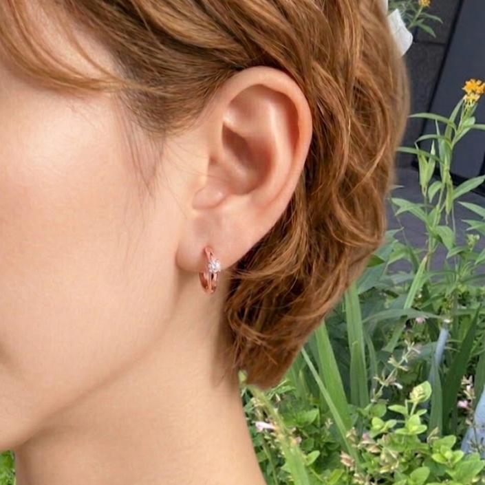 P27/Twinkle　フープピアス【July Picks】
