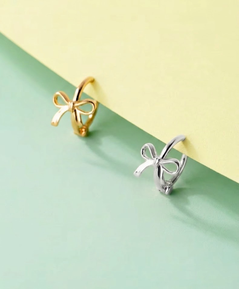P41/Ribbonフープピアス
