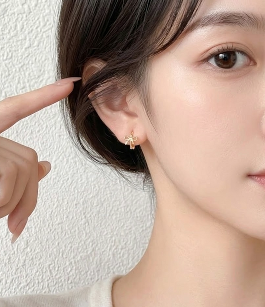 P41/Ribbonフープピアス