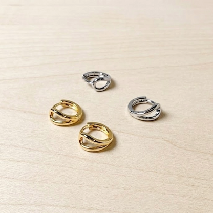P42/Duoフープピアス【 30-Day Best Seller / No.3 】