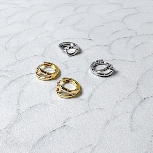 P42/Duoフープピアス【 30-Day Best Seller / No.7 】