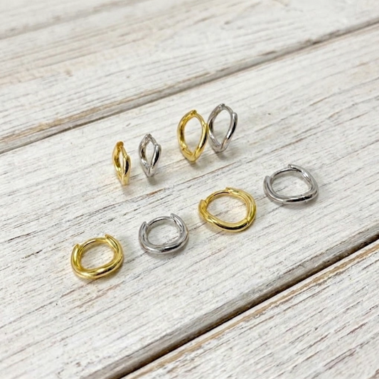 P45 Ondine（オンディーヌ）フープピアス　【Late Summer Picks】
