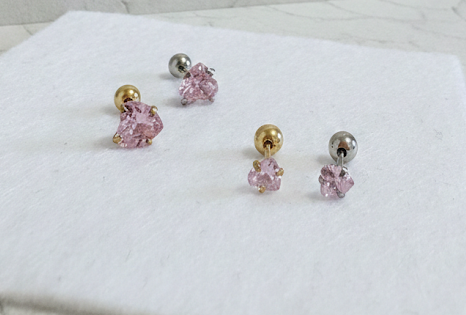 P62/Petit Cœur（プチクール）ポストピアス