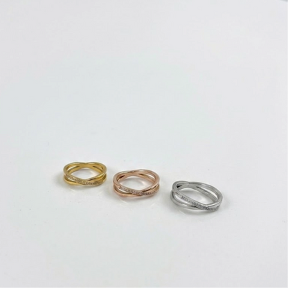 R10/Crossストーンリング【July Picks】