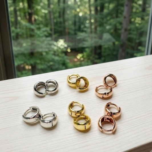 S5/Dropミニフープピアス【 30-Day Best Seller / No.1】
