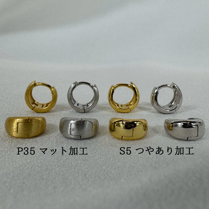 【片耳】P35/drop-mattミニピアス