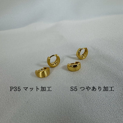 【片耳】P35/drop-mattミニピアス